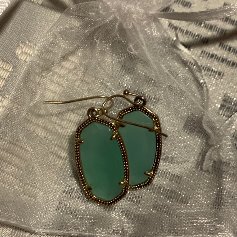 Kendra Scott Teal Earrings